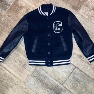 GAP KIDS WOOL VARSITY LETTERMAN JACKET